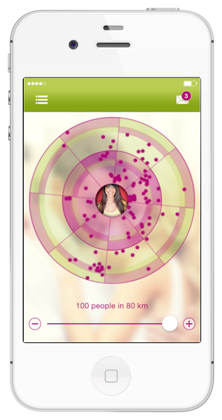 AppYou Dating-App Umkreis-Radar
